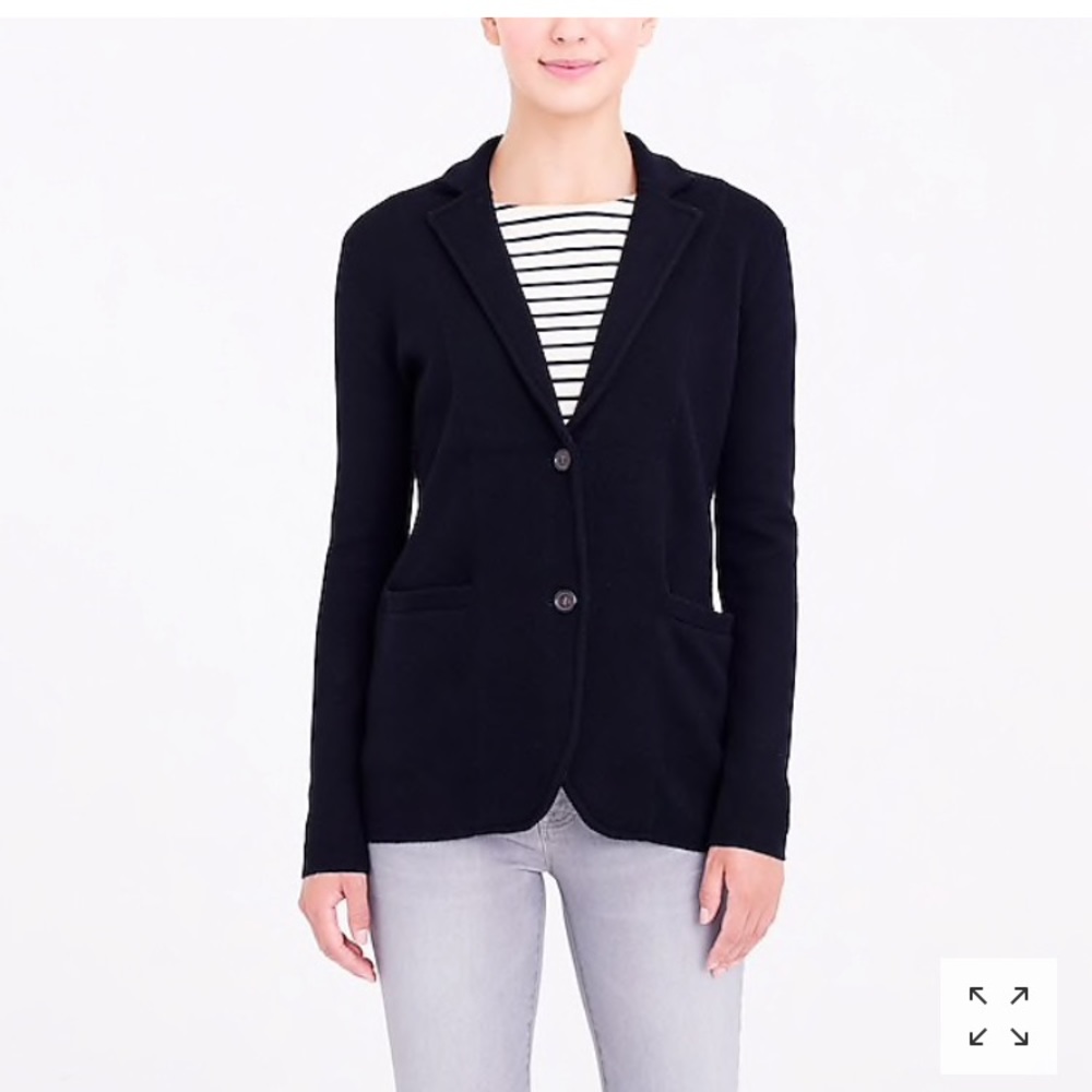 NWT J.Crew XS Navy Blazer
